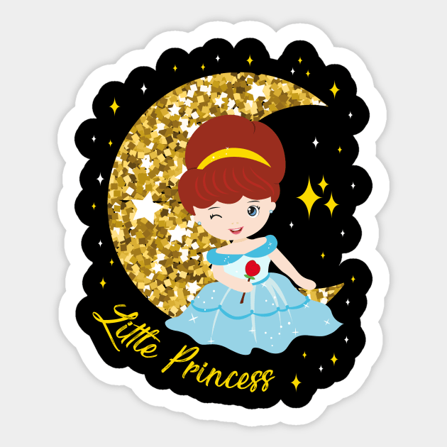 Little Princess Sticker by Riczdodo